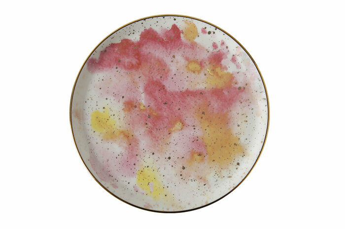 Cosmos Desen1 Düz Tabak 20cm