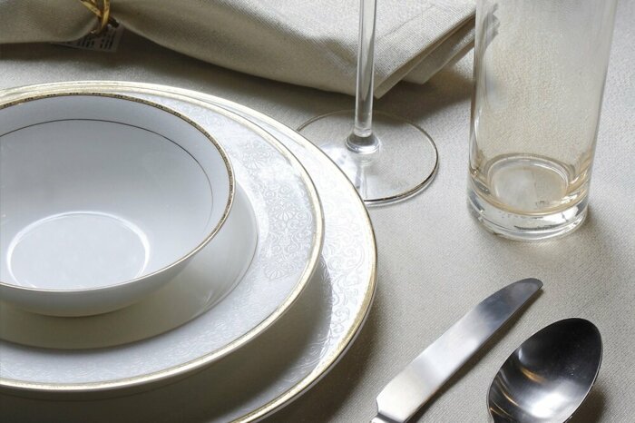 Bianca Gold 86 Parça 12 Kişilik Yemek Takımı