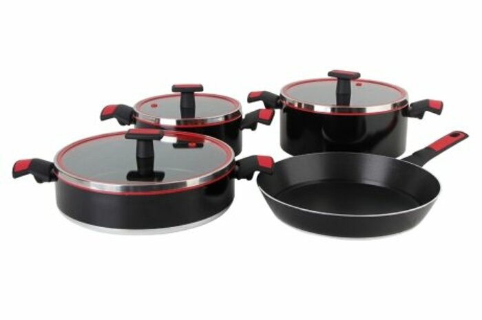 Rosso Derin Tencere Takımı 7 Parça