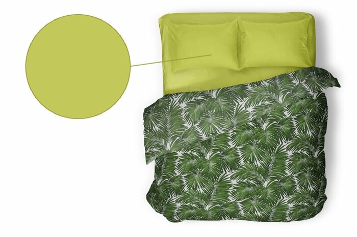 Colore Limon Yeşil 2'li Yastık Kılıfı 50x70cm