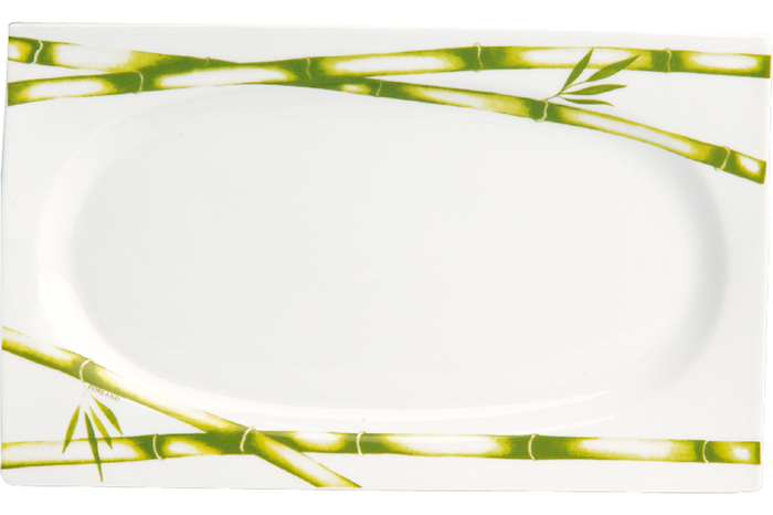 Bambu Kayık Tabak 36cm