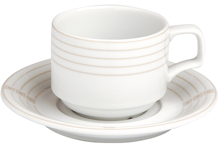 Dante Desen2 Tabaklı Çay Fincanı 177cc