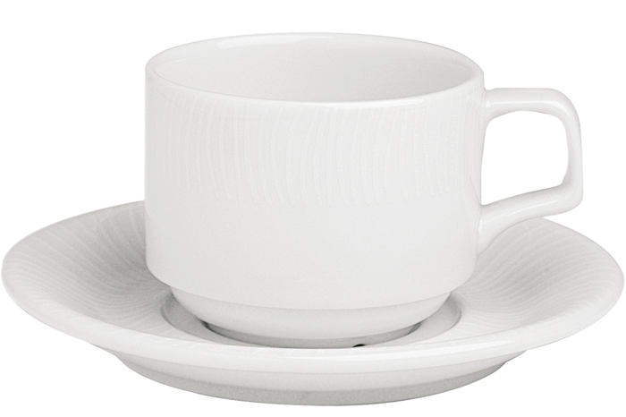 Aura Tabaklı Çay Fincanı 177cc