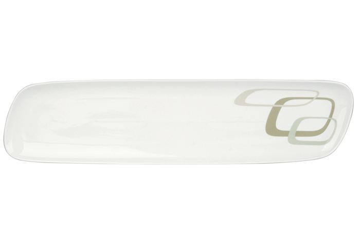 Retro Kayık Tabak 47cm