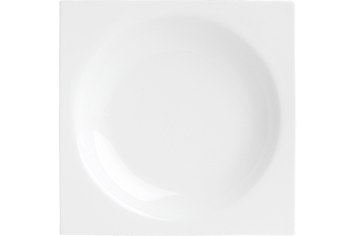 Zen Beyaz Çukur Tabak 20cm