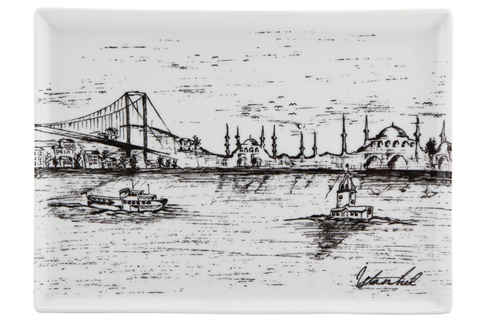 İstanbul Kahvaltı Tabağı 27cm