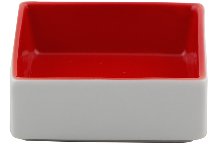 Kırmızı Kahvaltı&Çerez Tabağı 8cm