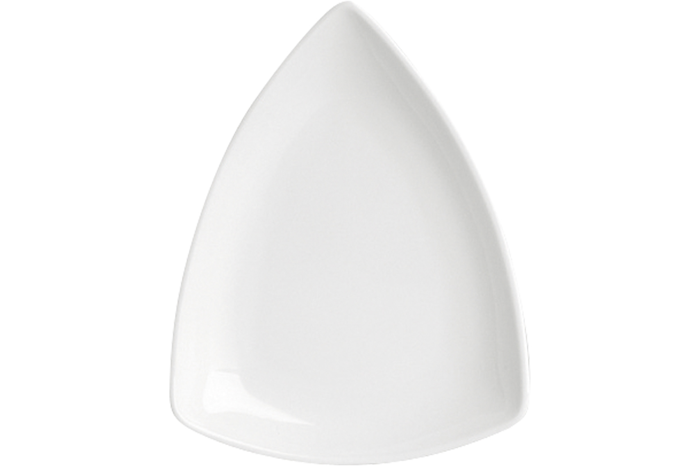 Lotus Beyaz Kayık Tabak 23cm