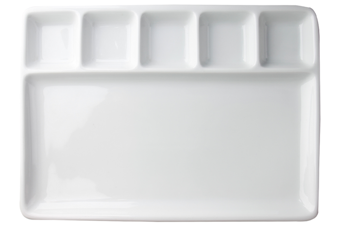 Beyaz Kahvaltı Tabağı 33cm