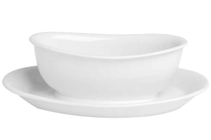 Luna Beyaz Tabaklı Sosluk 190cc