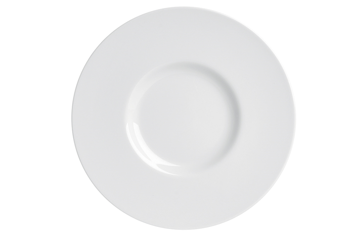 Beyaz Gurme Tabağı 23cm