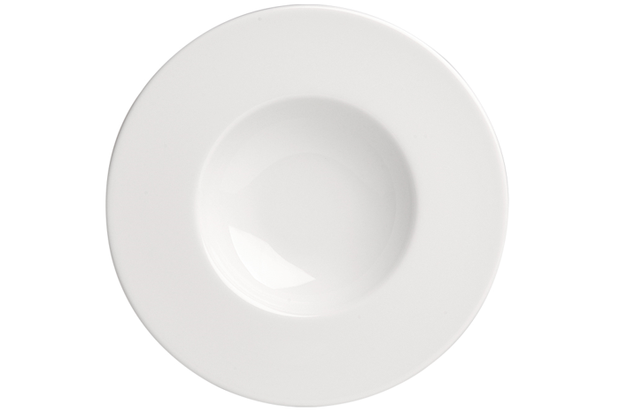 Beyaz Gurme Tabağı 22cm