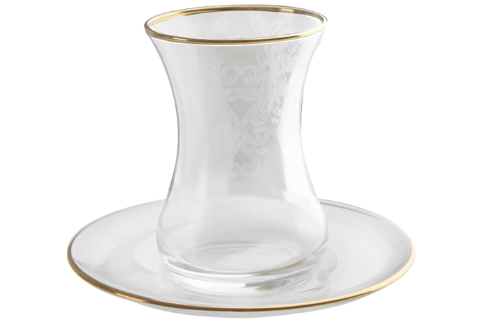 Gild Altın Tabaklı Çay Bardağı 125cc