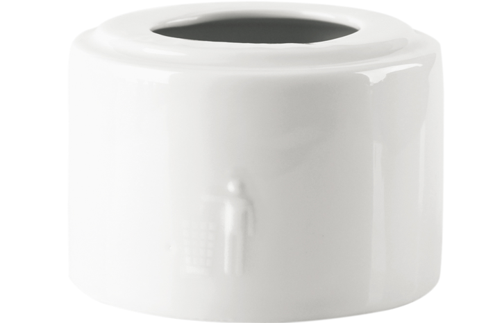 Beyaz Çok Amaçlı Kap 10cm