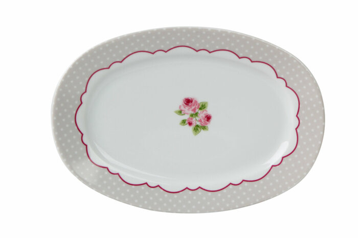 Secret Garden Kayık Tabak 24cm