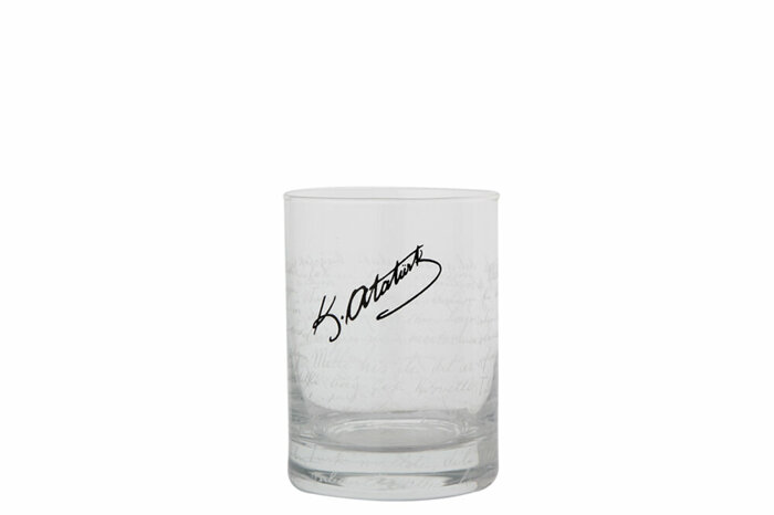 Atatürk Desen1 Mini Su Bardağı 2 li Set