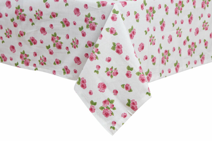 Secret Garden Çiçek Masa Örtüsü 150x150cm