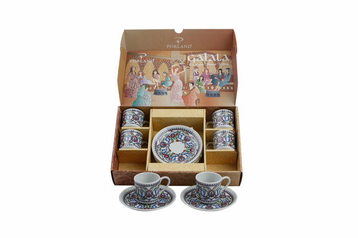 Cihangir Galata Kahve Takımı 12 Parça