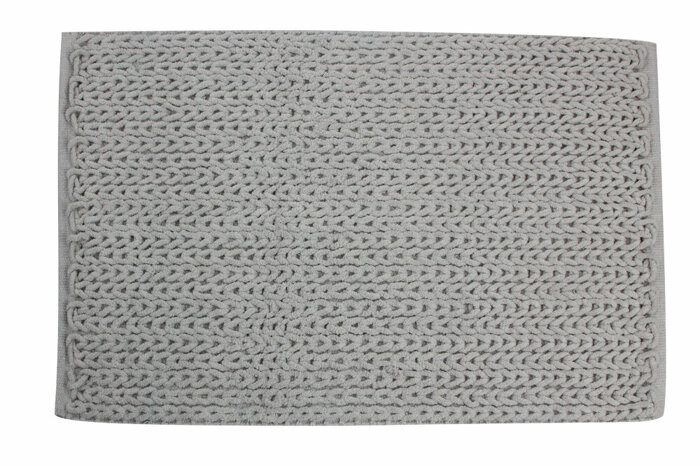 Knit Silver 60x90cm Paspas