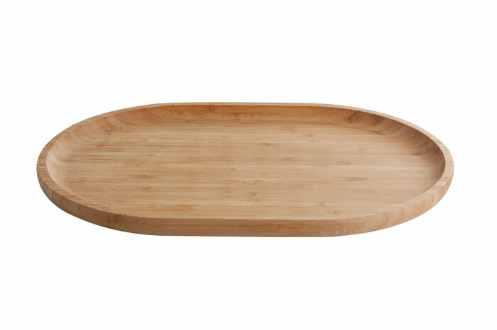 Bamboo Ahşap Düz Tabak 24cm