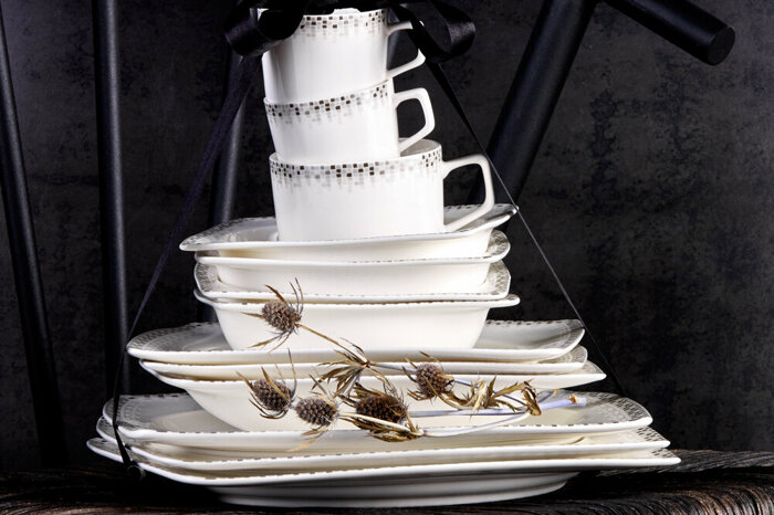 Barcelona 86 Parça 12 Kişilik Yemek Takımı