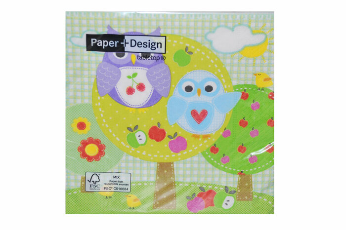 Owl Park Kağıt Peçete 20li