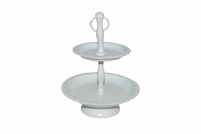 Natal Beyaz Dekoratif Stand