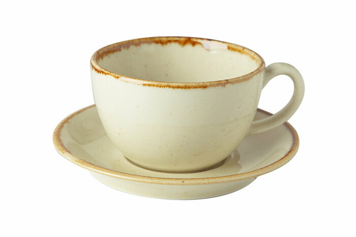 Seasons Sarı Tabaklı Çay Fincanı 320cc