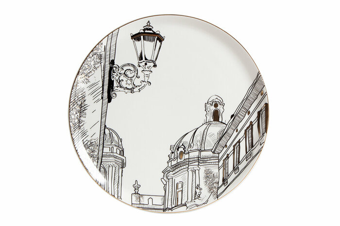 Marie Antoinette Düz Tabak 28cm