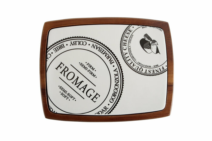 Fromage Yazılı Peynir Tabağı 23cm