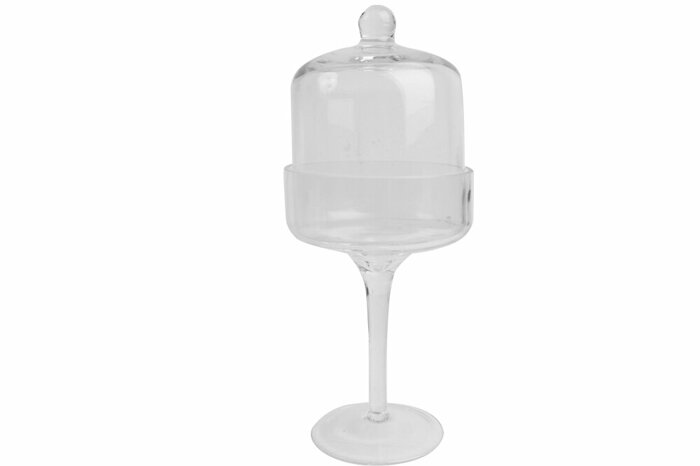 Beyaz Kek Fanusu 25cm