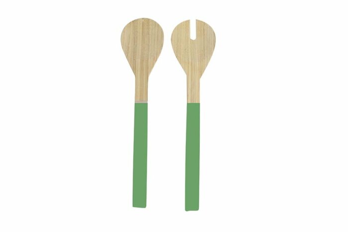 Bamboo Yeşil Salata Servis 30cm