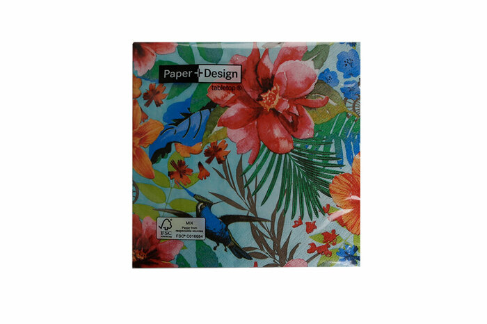 Tropical Paradise Kağıt Peçete 20'li 33x33cm