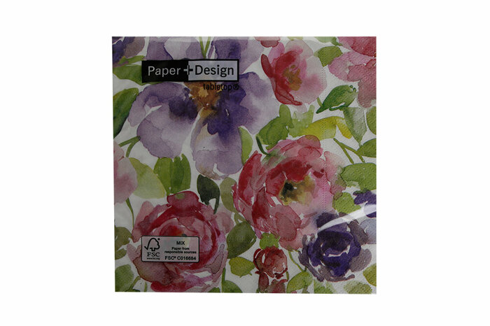 Watercol.Gardn Kağıt Peçete 20li