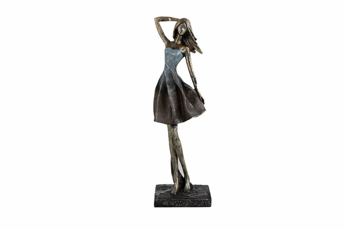 Bronz Lady Biblo 33cm