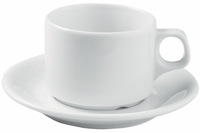 İstanbul Beyaz Tabaklı Çay Fincanı 196cc