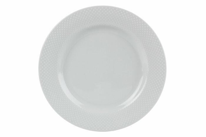 Collet Beyaz Desen1 Düz Tabak 32cm