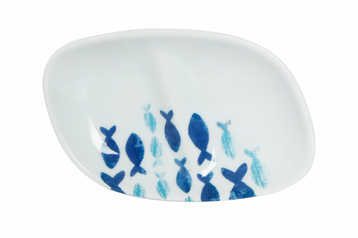 Deep Blue Desen1 Sos Tabağı 14cm