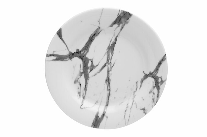 Marbly Düz Tabak 17cm