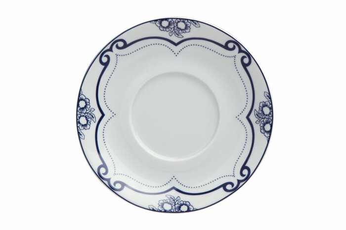 Blue Manoir Desen2 Kase Tabağı 17cm