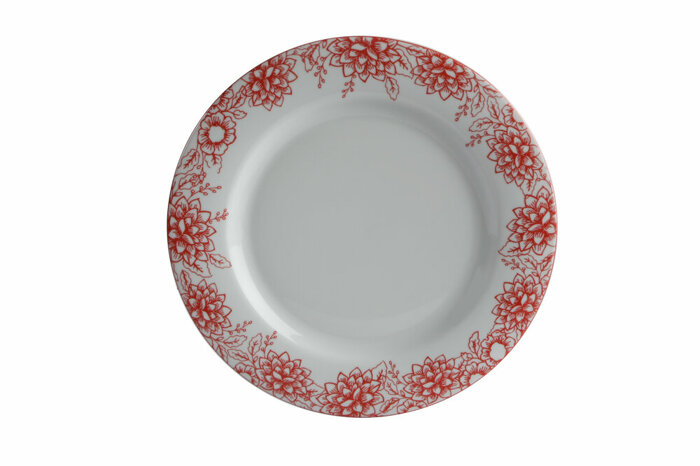 Red Manoir Desen1 Düz Tabak 27cm