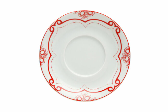 Red Manoir Desen2 Kase Tabağı 17cm