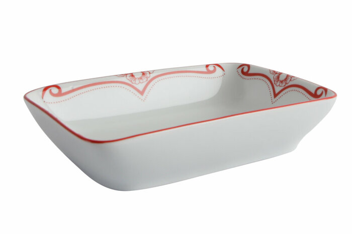 Red Manoir Desen2 Salata Tabağı 11cm