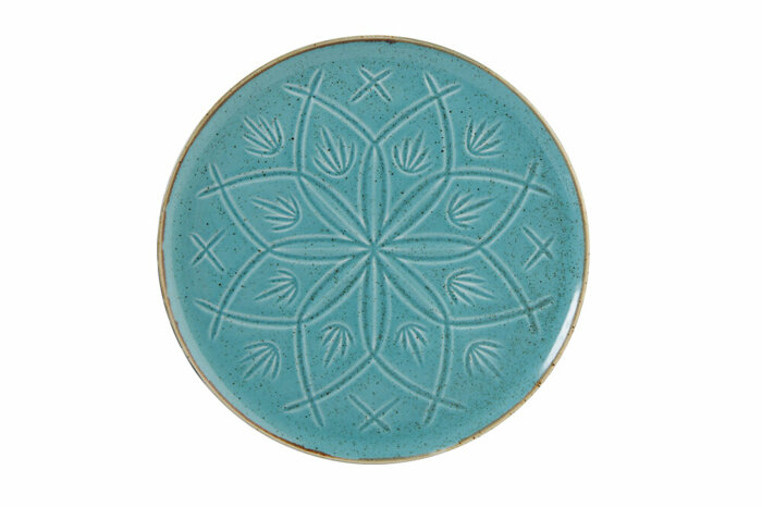 Christina Turkuaz Düz Tabak 21cm