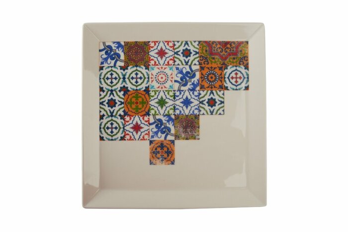 Tiles Düz Tabak 27cm