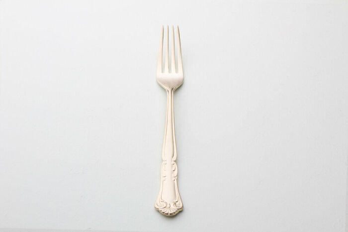 Barok Altın Yemek Çatalı 21cm