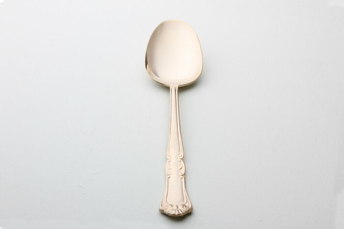 Barok Altın Servis Kaşığı