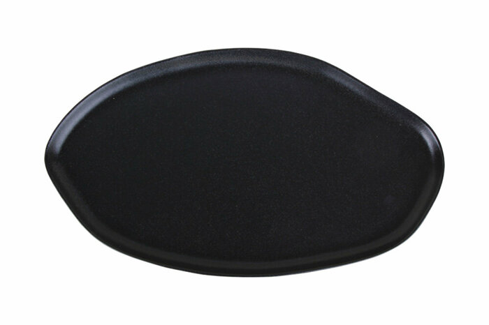 Pure Seasons Siyah Kayık Tabak 32cm