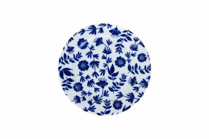 Blue Desen1 Düz Tabak 16cm