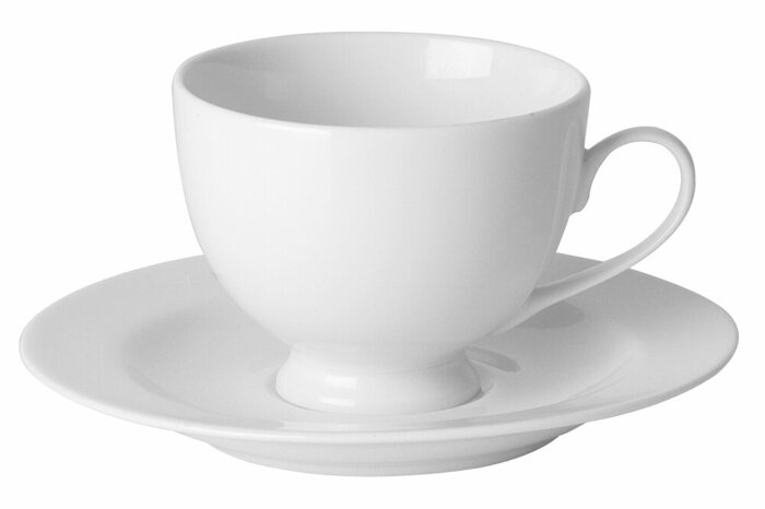 Beyaz Tabaklı Kahve Fincanı 80cc